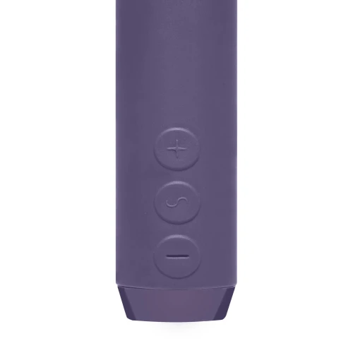 Je Joue — Classic Bullet Vibrator Purple — Вибропуля с фиксацией на палец и мощным мотором 
