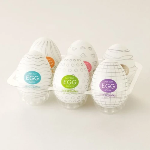Tenga Egg Variety Pack (6 яиц) - Набор яиц мастурбаторов