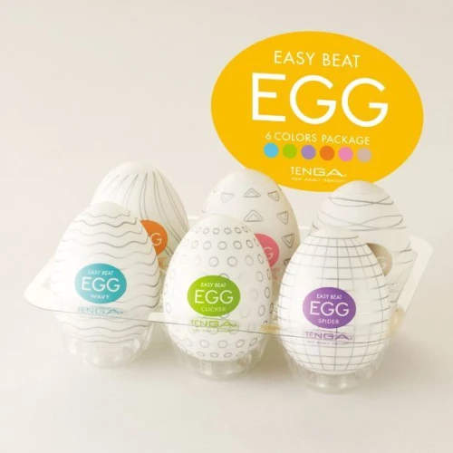 Tenga Egg Variety Pack (6 яиц) - Набор яиц мастурбаторов