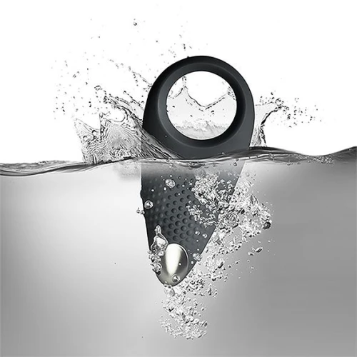 Rocks Off Empower Black - Кольцо на член с вибрацией 