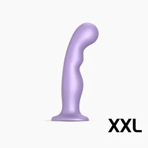 Strap-On-Me Dildo Plug P&G Lilas Metallic XXL - Насадка для страпону