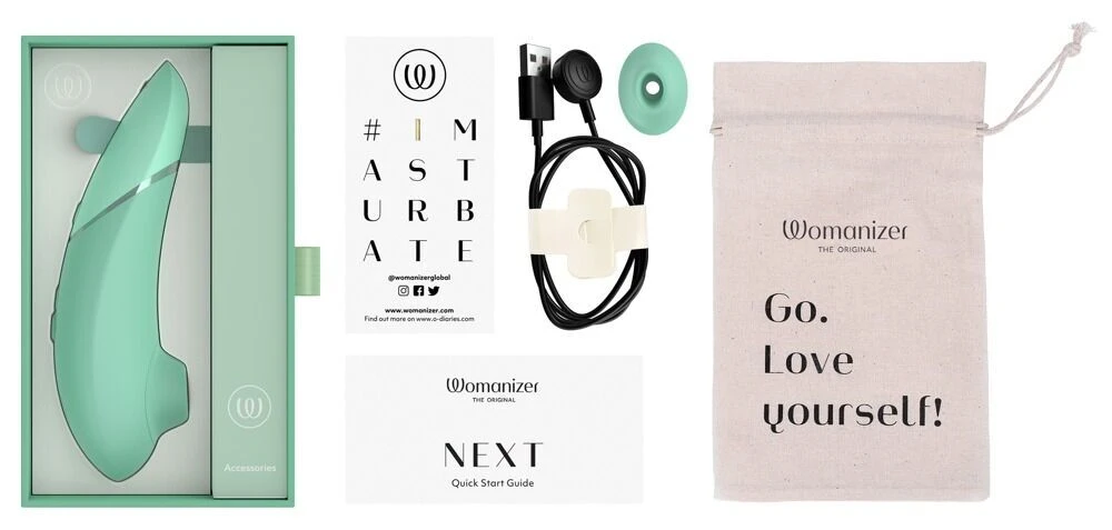 Вакуумный клиторальный стимулятор Womanizer Next Sage