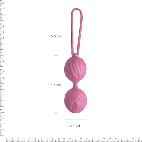 Adrien Lastic Geisha Lastic Balls BIG Pink (L) - Вагинальные шарики