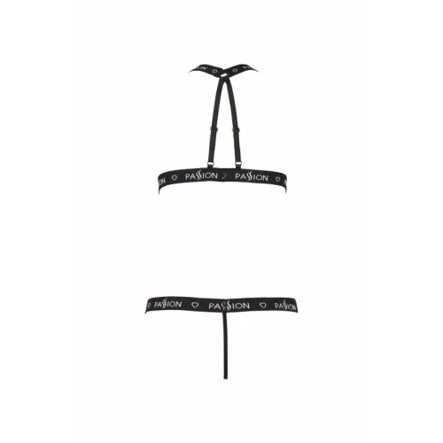 MIRAJANE BODY black L/XL — Женское эротическое боди (Черное)