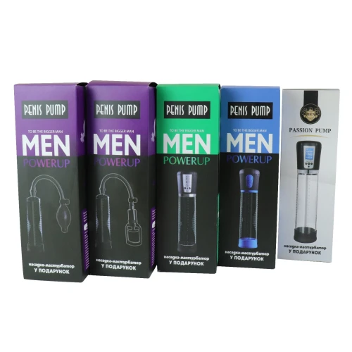 Men Powerup Blue - Вакуумна помпа з ручним насосом