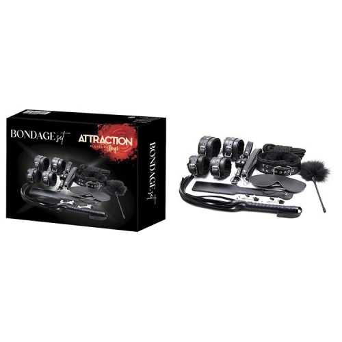 MAI Bondage Set - Черный набoр для БДСМ