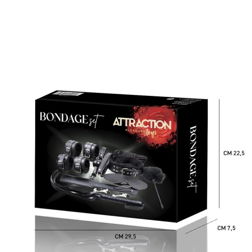 MAI Bondage Set - Черный набoр для БДСМ