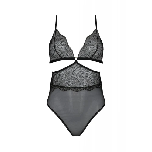 Passion AMBERLY BODY black 6XL/7XL - Жіночий боді