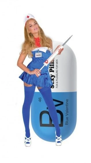 Love To Love SEXY PILLS BLUE VALENTINE — Покет мастурбатор в форме пилюли