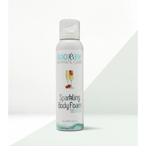 Массажная пена Amoreane Sparkling Body Foam Strawberry (150 мл)