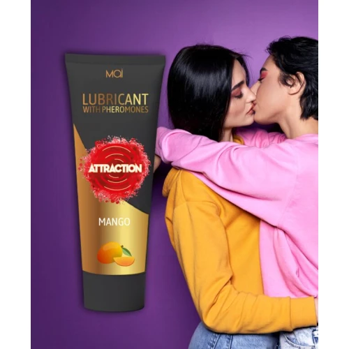 MAI ATTRACTION MANGO (100 мл) - Смазка с феромонами и запахом манго