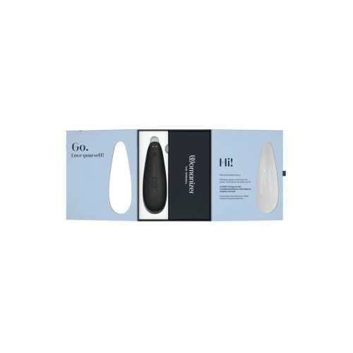 Вакуумный клиторальный стимулятор Womanizer Classic 2 - Black (повреждена упаковка!!!)