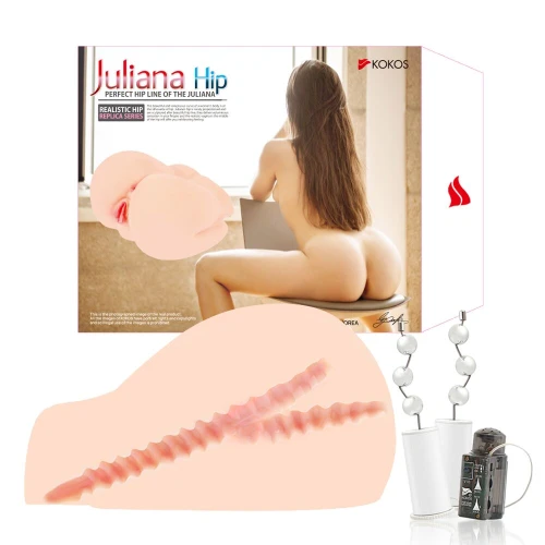 Kokos Juliana 2WayPlus - Реалистичная попа мастурбатор с массажем