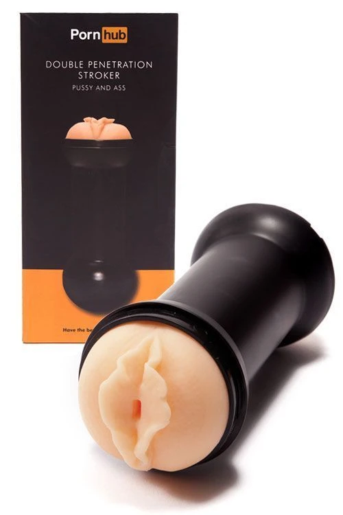 Мастурбатор Pornhub Double Penetration Stroker (незначительные дефекты упаковки)