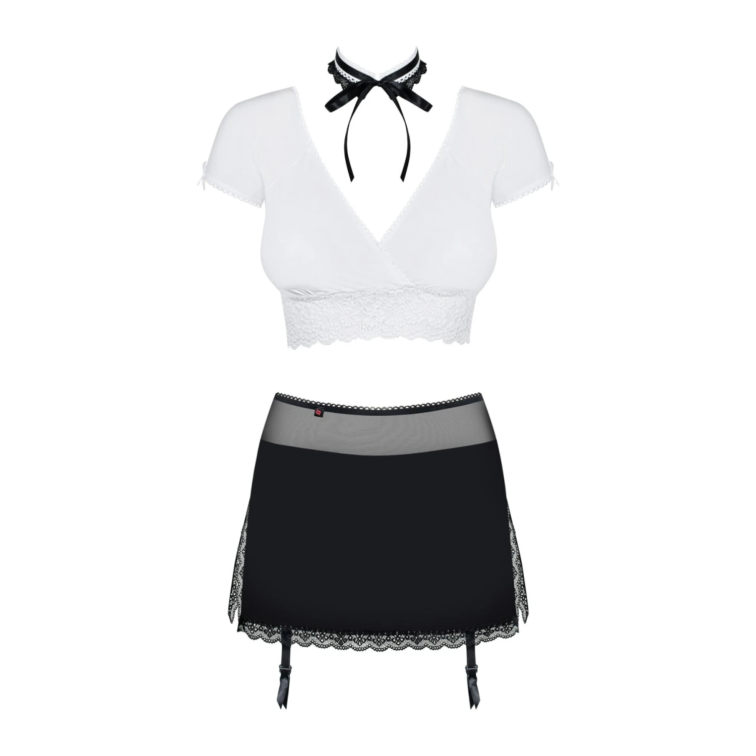 Obsessive Secretary (L/XL) - Черный ролевой костюм "Секретарша"