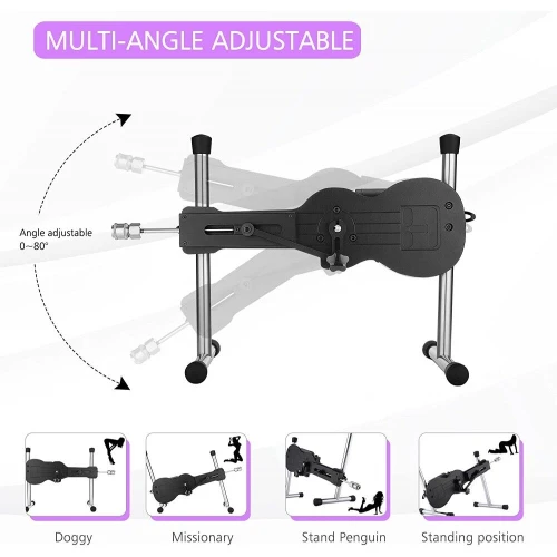 На фото Hismith AK-09 Sex Machine APP – смарт-фак-машина с фаллоимитатором.