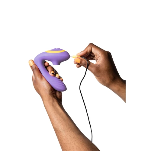 Romp REVERB - Парный вибратор с вакуумной стимуляцией 