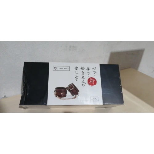 Наручники Liebe Seele Wine Red Wirst Cuffs (мятая упаковка!!!)