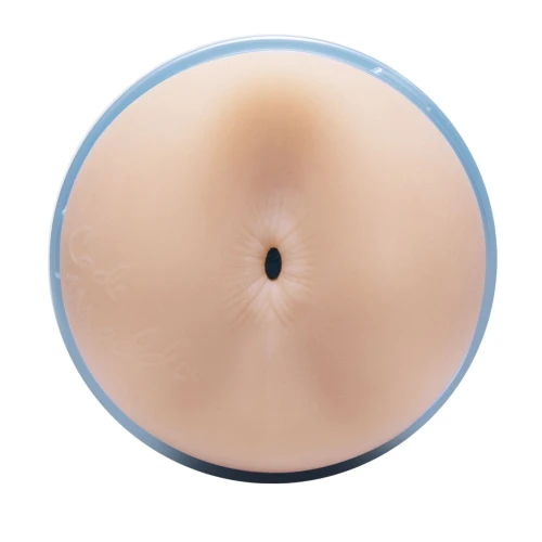 На фото зображено бежево-блакитний мастурбатор-попка Кейд Меддокс Fleshjack Boys для чоловіків на світлому фоні