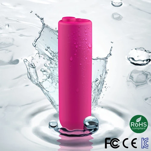 На фото зображено рожевий мастурбатор-вагіна Kokos Elegance 003 Vibe для чоловіків на світлому фоні.