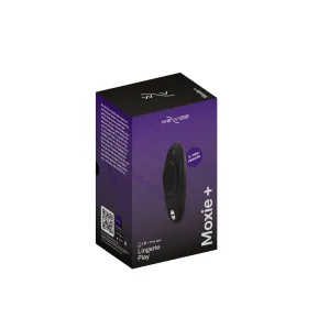 На фото вібратор для трусиків We-Vibe Moxie+ Black — з оновленим пультом дистанційного керування.