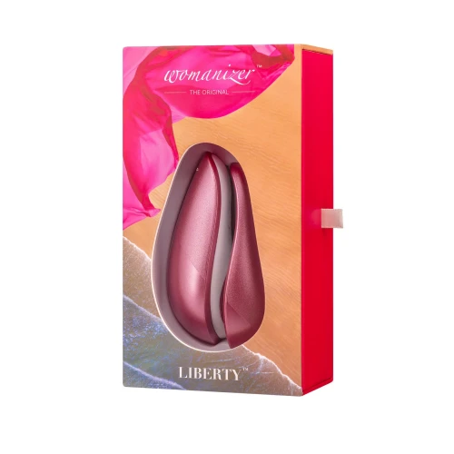 Womanizer Liberty Pink - Клиторальный стимулятор на подарок