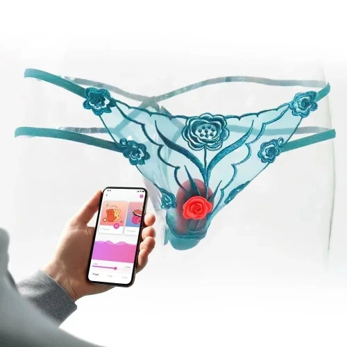 Fun Town Caleo - Недорогой вибратор в трусики с управлением через телефон