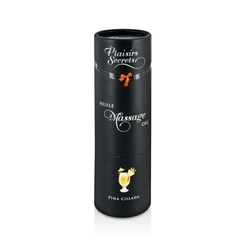 Plaisirs Secrets Pina Colada (59 мл) - съедобное массажное масло с афродизиаками