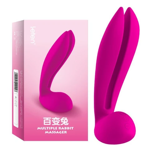 Leten Multi Rabbit — Вибромассажер—кролик с тремя моторами и гибкими ушками