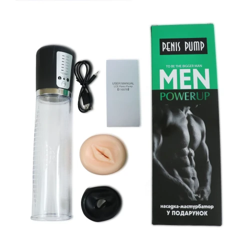  на фото зображений Man Powerup - Автоматична вакуумна помпа на акумуляторі