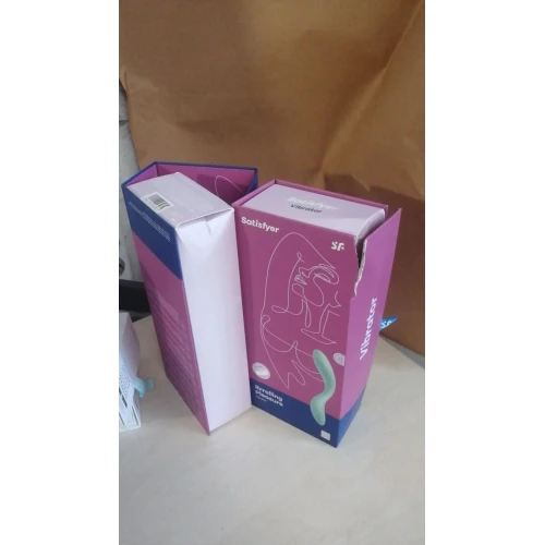 Вибратор с жемчужной стимуляцией точки G Satisfyer Rrrolling Pleasure Mint (мятая упаковка!!!)