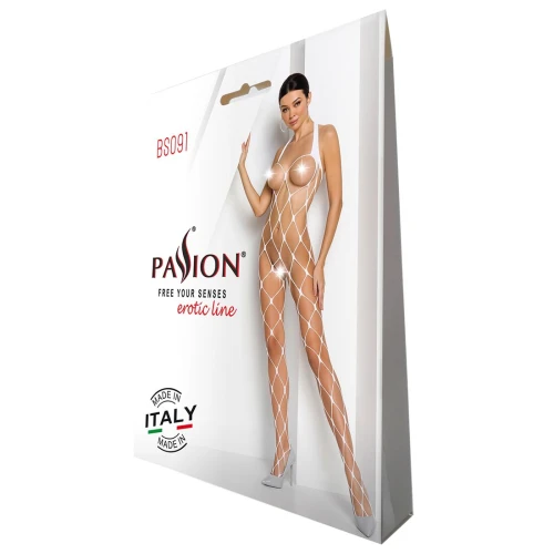 Бодистокинг Passion BS091 white