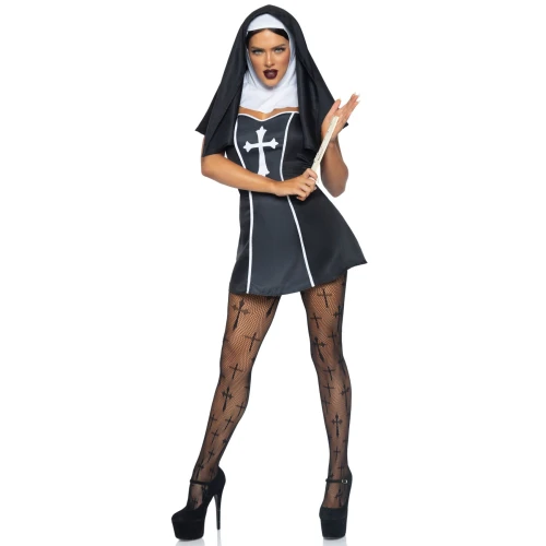 Leg Avenue Naughty Nun S - Костюм "Монахиня" на Хэллоуин