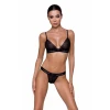 GLAMISS SET black S/M - зручний комплект нижньої білизни