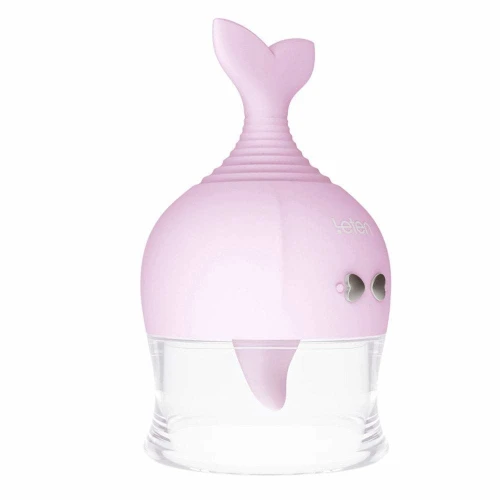 Leten Kissing Fish — Вибростимулятор для клитора с двумя насадками и эффектом вакуума 