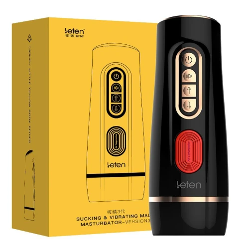 Leten Masturbator v3 - Мастурбатор с вибрацией и голосом