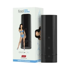 Kiiroo Onyx+ Asa Akira - Смарт мастурбатор с жимающимся кольцами