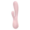 Satisfyer Mono Flex Mauve -  Вибратор-кролик смарт с функцией управление через интернет