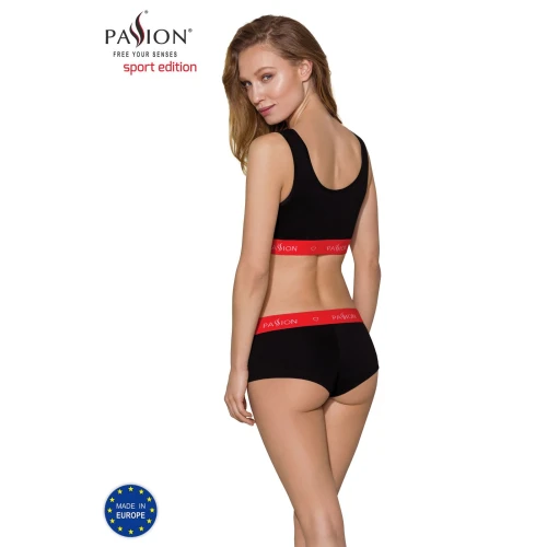 Passion PS003 PANTIES (M) - Трусики-шортики (Чорні)