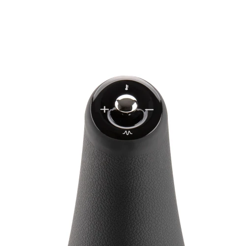 На фото зображено чорно-червоний мастурбатор із вібрацією та підігрівом Otouch CHIVEN 3 для чоловіків на білому тлі.