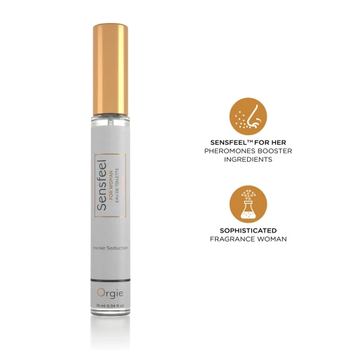 Женские духи с феромонами Orgie – Sensfeel for Woman Travel Size (10 мл), цветочно-фруктовый аромат