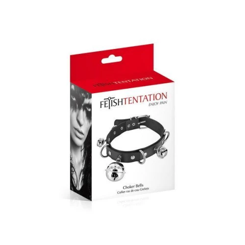 Fetish Tentation Choker Bells — Ошейник погремушка