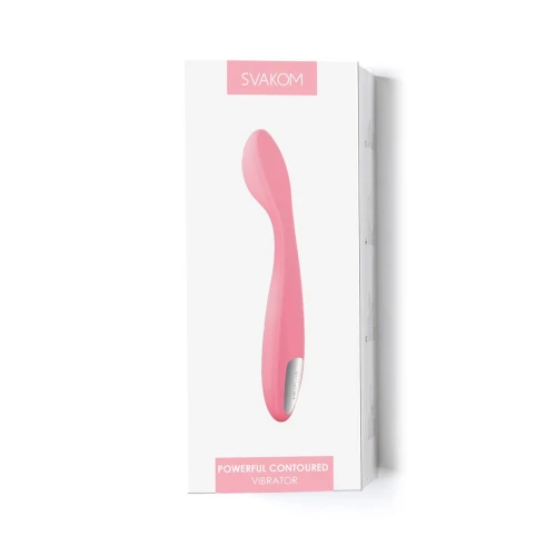 Стимулятор клитора и точки G  Svakom Keri Pale Pink (мятая упаковка)