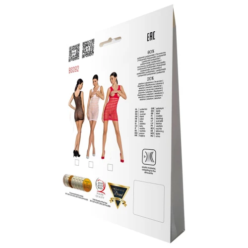 Бодистокинг Passion BS092 white