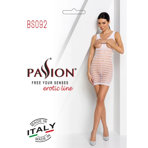 Бодистокинг Passion BS092 white