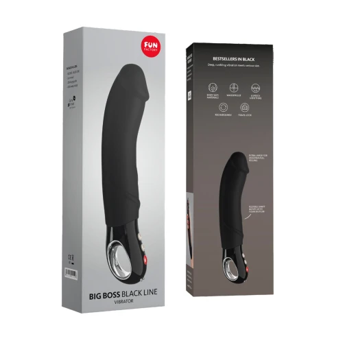 Фото черный вибратор и черная коробка.