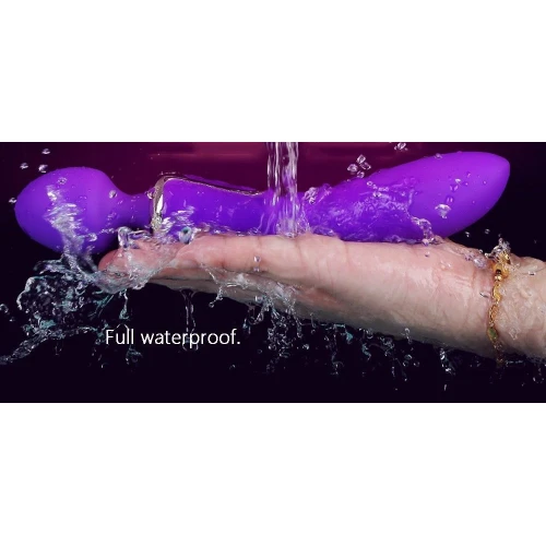 Leten AV Heat Purple — Вибромассажер с эргономичным дизайном для большего расслабления 