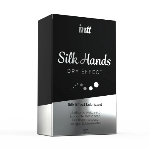 Intt Silk Hands (15 мл) — Ульта—густой силиконовый лубрикант с матовым эффектом