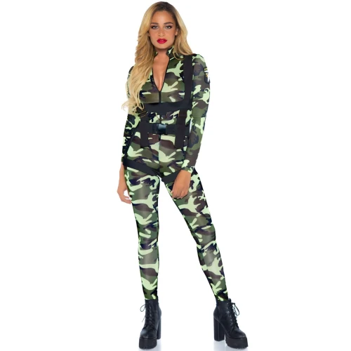 Leg Avenue Pretty Paratrooper M - Эротический женский костюм десантника