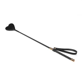 Liebe Seele Black Organosilicon Riding Crop - Ляскалка